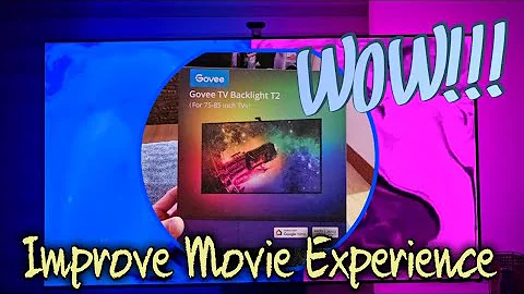 Govee TV Backlight T2 : More Immersive TV Watching : Unboxing and Actual Demo with 77s95c Oled TV