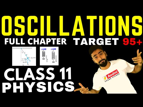OSCILLATION || PHYSICS CHAPTER 14 || CLASS 11 COMPLETE CHAPTER IN 1 SHOT.