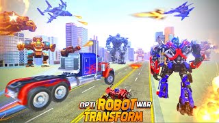 Dragon robot truck game video. Multi robot car transform truck robot game. Robot car game. screenshot 4