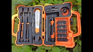 Famous Quality Heavy 47 in 1 Professional Precision Screwdriver Set Toolkit with Case