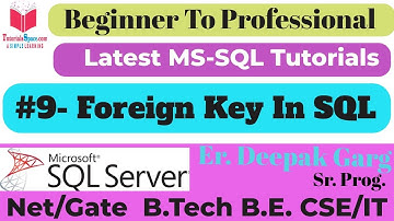 9- Foreign Key in SQL | How to Use Foreign Keys to Enforce Relationships | SQL Tutorial