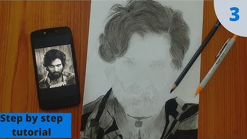 How to draw #pushpa hair design|| Allu Arjun || Pushpa Raj