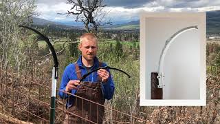 HIZAP ELECTRIC FENCE EXTENDING INSULATOR