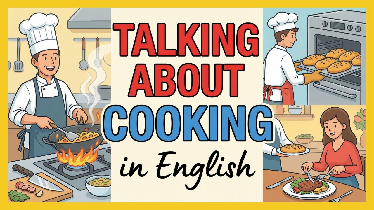 Talking About Cooking in English | English Podcast for Beginners