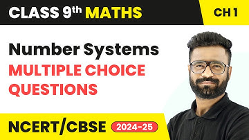 Number Systems - Multiple Choice Questions | Class 9 Maths Chapter 1 | CBSE #mcq #mcqs