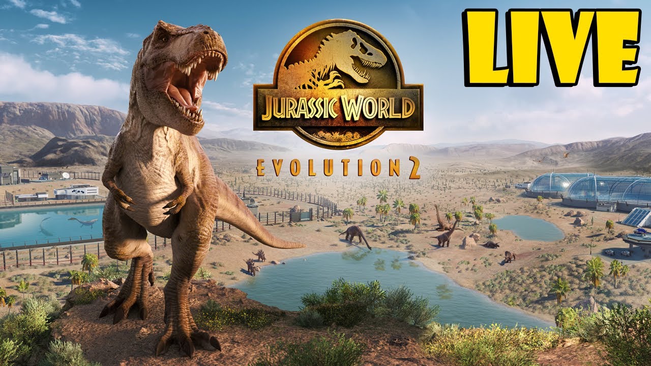 Hari Pertama Aku Di Jurassic World Evolution 2 - YouTube