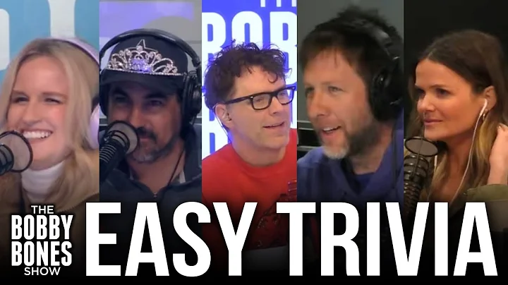 The Bobby Bones Show Competes in Super Easy Trivia