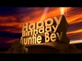 Happy Birthday Auntie Bev