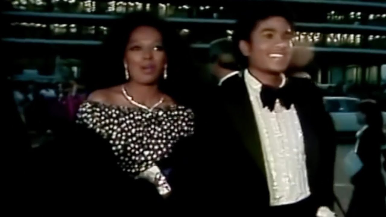 Michael Jackson At The Oscar Awards With Diana Ross Mj Video