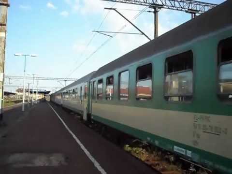 EU07-320 z długim, dobrym TLK Zefir; Kędzierzyn-Koźle, 20.05.12 r. rail trail cafe