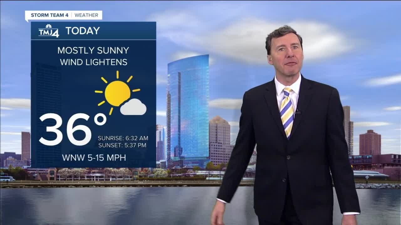 Mostly Sunny and warmer Sunday - YouTube