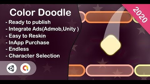 Color Doodle (Unity Game+Admob+iOS+Android)