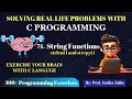 74. String Functions: strlen() and strcpy() Functions Explained (with Examples) | C Tutorial