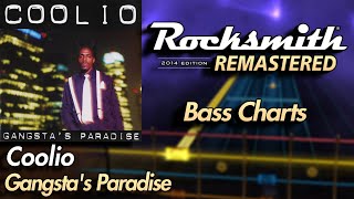 Coolio - Gangsta's Paradise | Rocksmith® 2014 Edition | Bass Chart