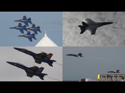 Blue Angels Circle And Arrival Pensacola Beach 2026