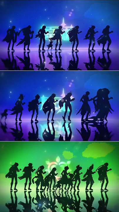 Genshin Heeseung dance group trend | Genshin Impact #shorts #heeseung #genshinedit #mmd