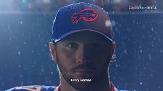 Bills first half of practice in pads, New Era sideline apparel collection unveiled