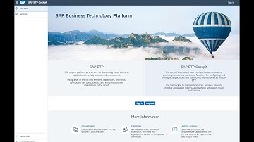 Creation of Space in SAP BTP Cockpit.