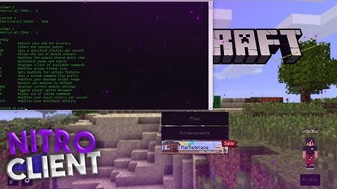 [1.17.34] A NEW Minecraft Bedrock Edition hacked client!  [NITR0]