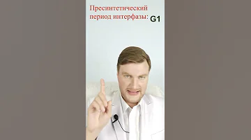 Пресинтетический период G1. ЕГЭ Биология. ЕГЭ 2022.
