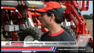 Sembradoras Monumental testimonio Sergio y Cesar Mandile Matorrales (Cordoba)