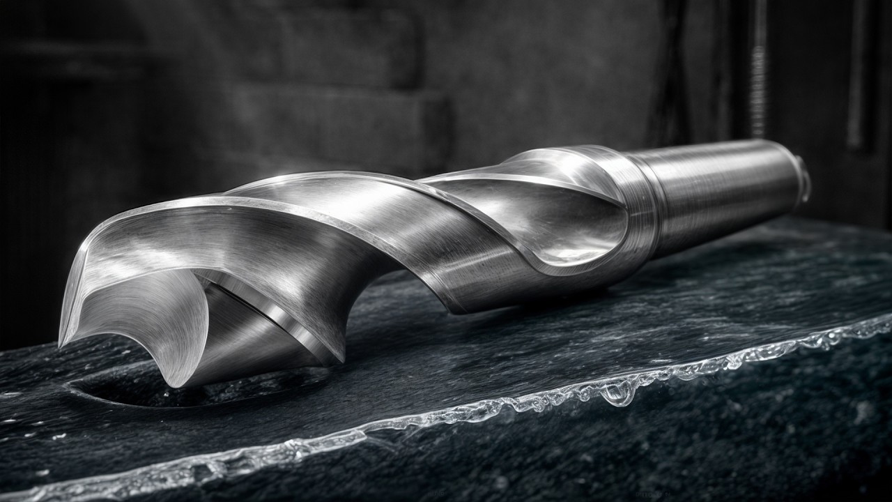 Forging a Custom Damascus Knife from a Drill Bit