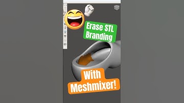 Remove STL Marks & Errors with MESHMIXER Simple Step & Tinkercad Import too!