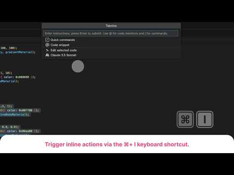 Generating and refining documentation with inline actions