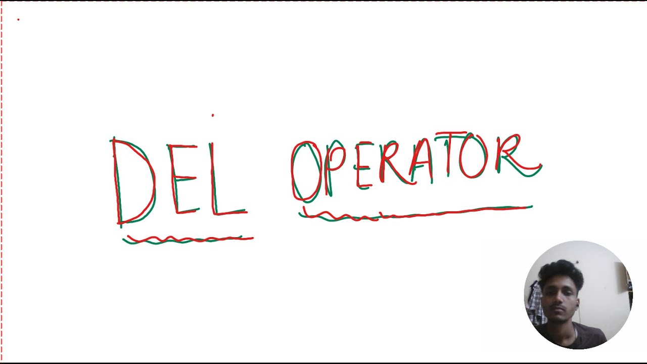 del operator and gradient - YouTube