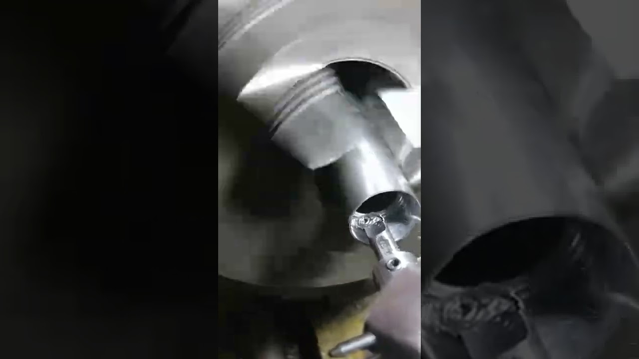 bubut dalam holder cilik anti getar...