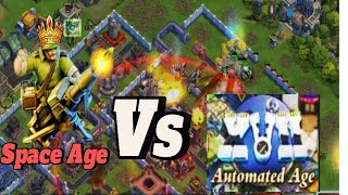 Dominations War - Space Age Vs Automation Age - with Mortars
