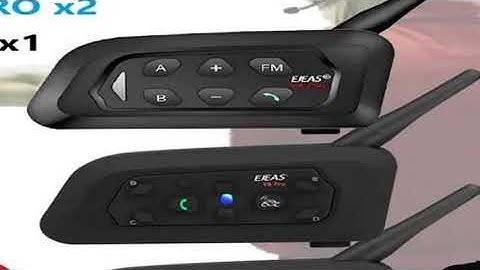 EJEAS V4C PLUS +V6C PROx2 Football 3 Referee Intercom Headset 1200M Soccer Full Duplex Bluetooth Con