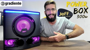 Mini System GRADIENTE POWER BOX GMS300 300W Rms: Lindo e com BONS GRAVES! (Unboxing)