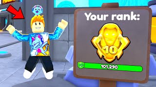 I FINALLY REACHED ENDLESS RANK 10 In Roblox Toilet Tower Defense