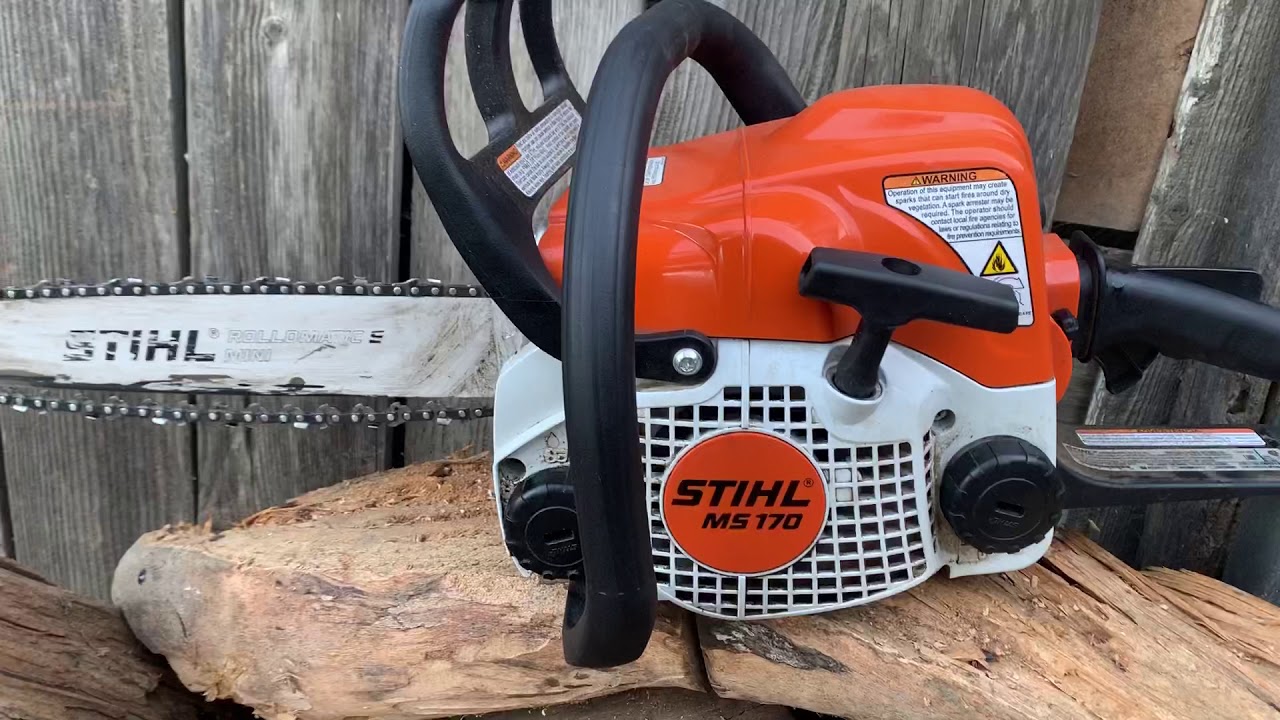 Stihl MS 170 YouTube