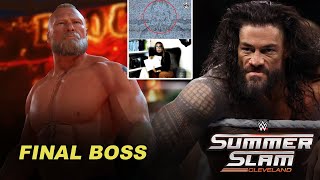 WTF! Brock Lesnar Is The Final Boss, Roman Reigns GOAT .