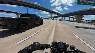 2023 Indian FTR 1200 with Toce low mount exhaust. First ride, new bike.