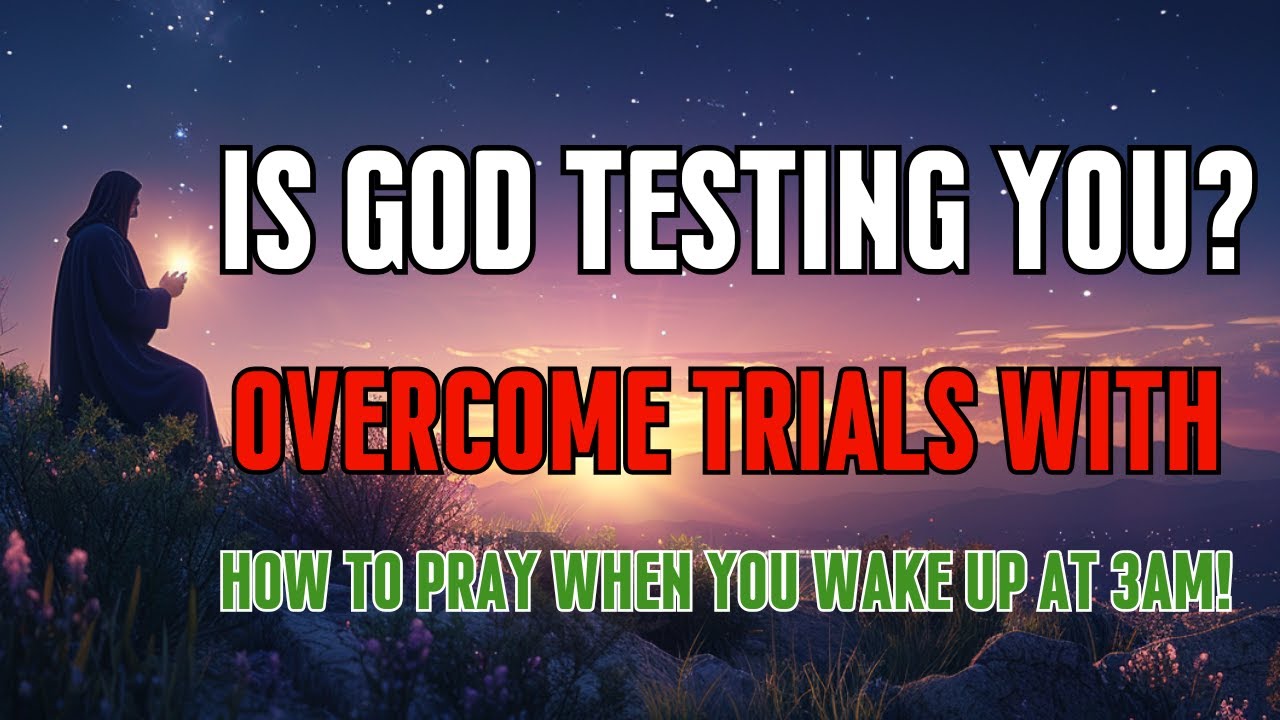 How to Pray When You Wake Up at 3AM: Catholic Morning Prayer for ...