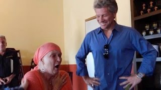 Jon Bon Jovi Gives Surprise Concert For Fan with Lung Cancer at His Restaurant