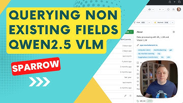 Querying Non Existing Fields with Qwen2.5 Vision LLM