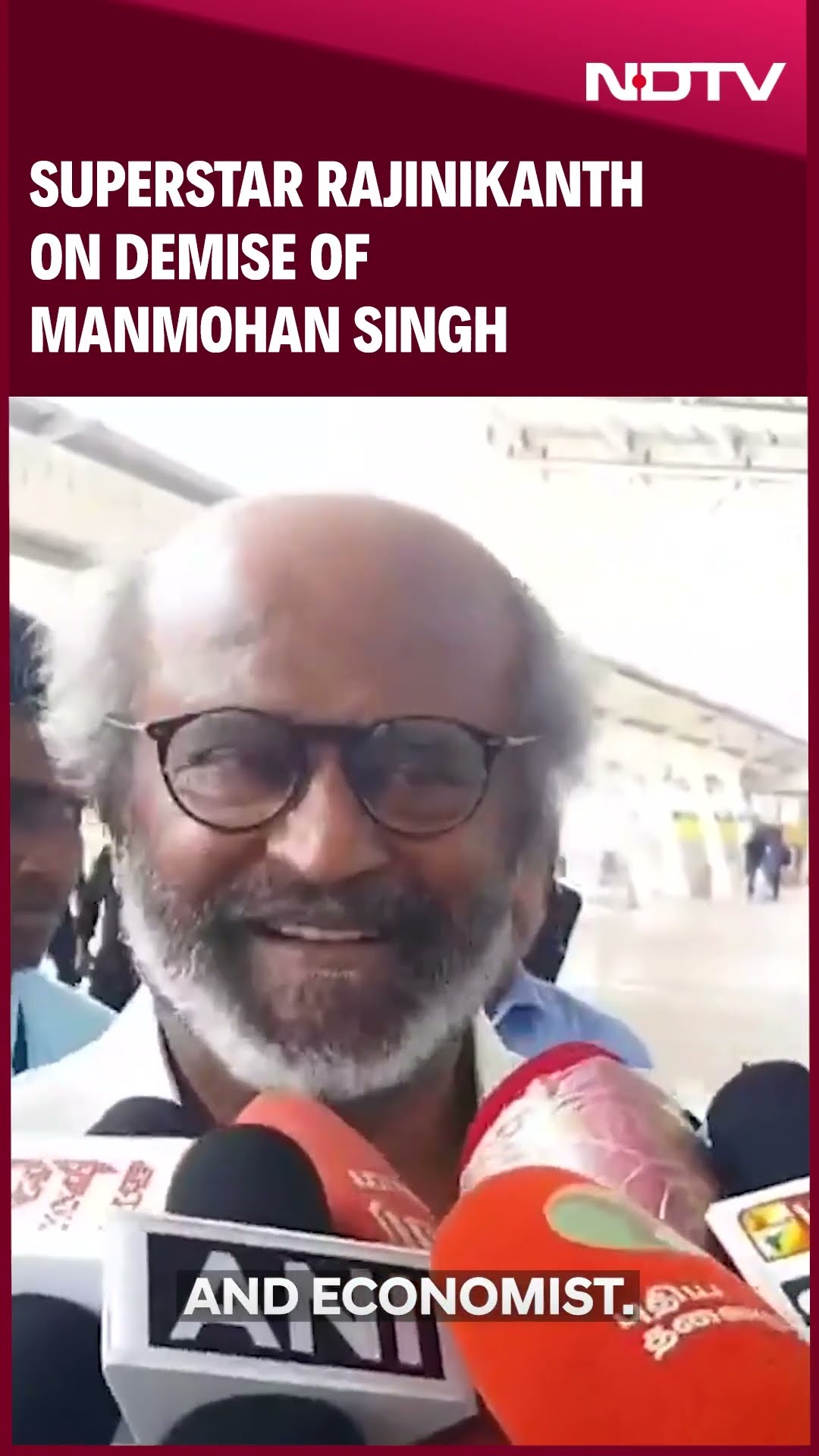 Rajinikanth Expresses His Condolence On Demise Of Former PM Manmohan Singh