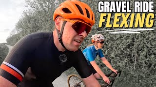 Flexing On A Gravel Ride!