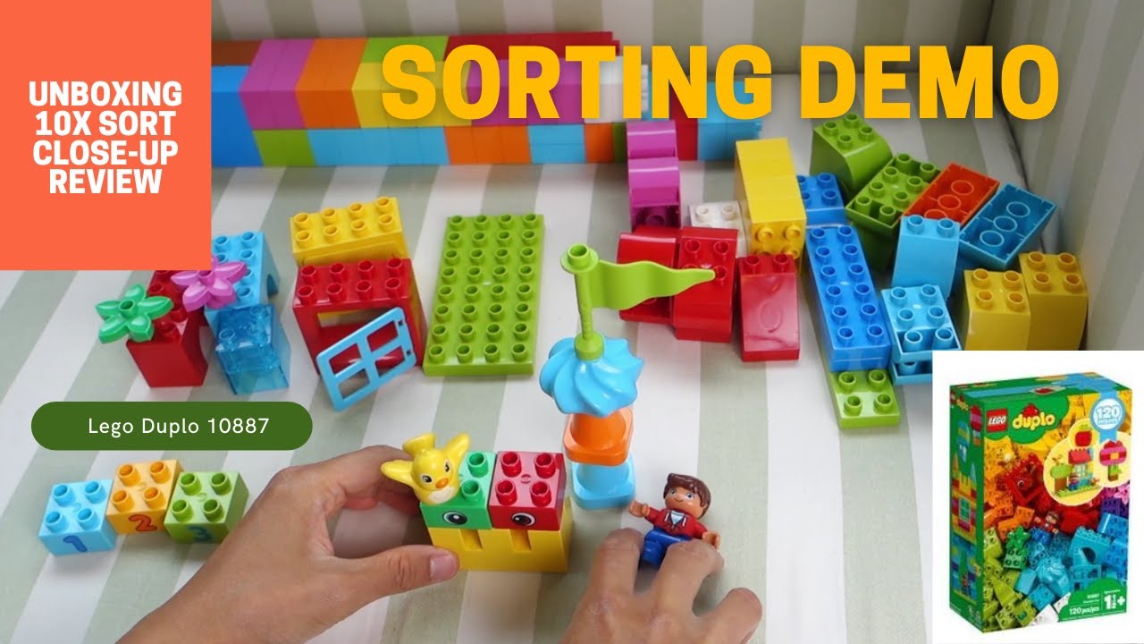 Lego 10887 - Creative Fun - Unboxing and Sorting - YouTube