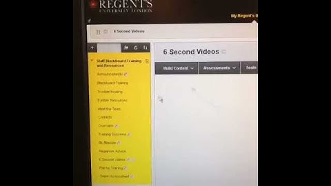 How to hide a content area in Blackboard