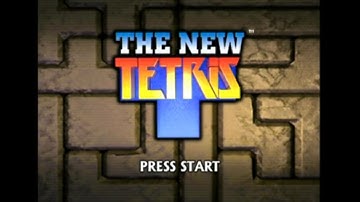 New Tetris - Nintendo 64 - Intro & Title Screen