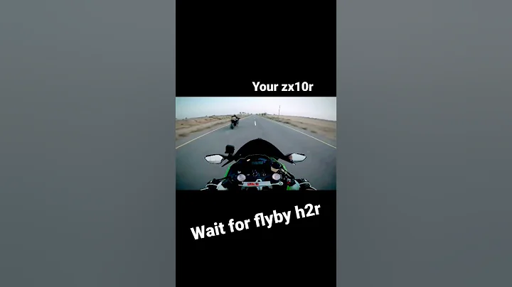 ninja h2r top speed flyby #loud #exhaust #trending #youtubeshorts #flyby #superbike #h2rtopspeed