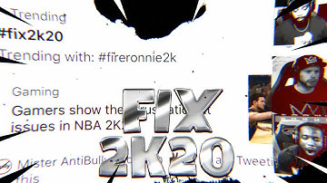 NBA 2K20 IS BROKEN #FIX2K20 @RONNIE2K @BELUBA @NBA2K
