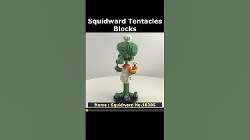 SpongeBob Squidward 18385 Mini Blocks Preview #lego #brick #miniblock #nanoblock