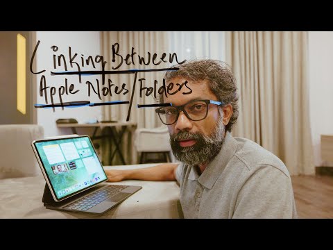 Create Link to another note from a note in Apple Notes | 2 weeks of iPad Pro M1 Usage