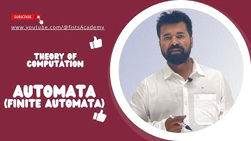Lec 5 | Automata | Finite Automata | @fistsAcademy